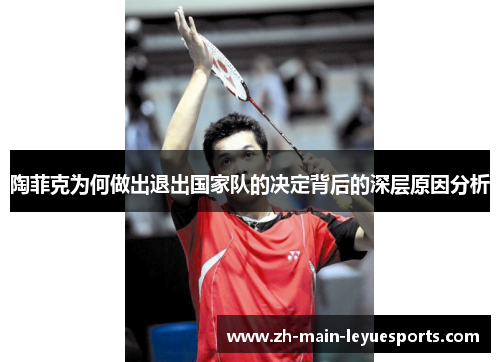 陶菲克为何做出退出国家队的决定背后的深层原因分析 陶菲克为何做出退出国家队的决定背后的深层原因分析