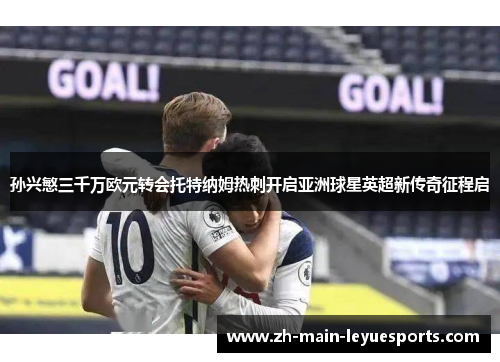 孙兴慜三千万欧元转会托特纳姆热刺开启亚洲球星英超新传奇征程启 孙兴慜三千万欧元转会托特纳姆热刺开启亚洲球星英超新传奇征程启